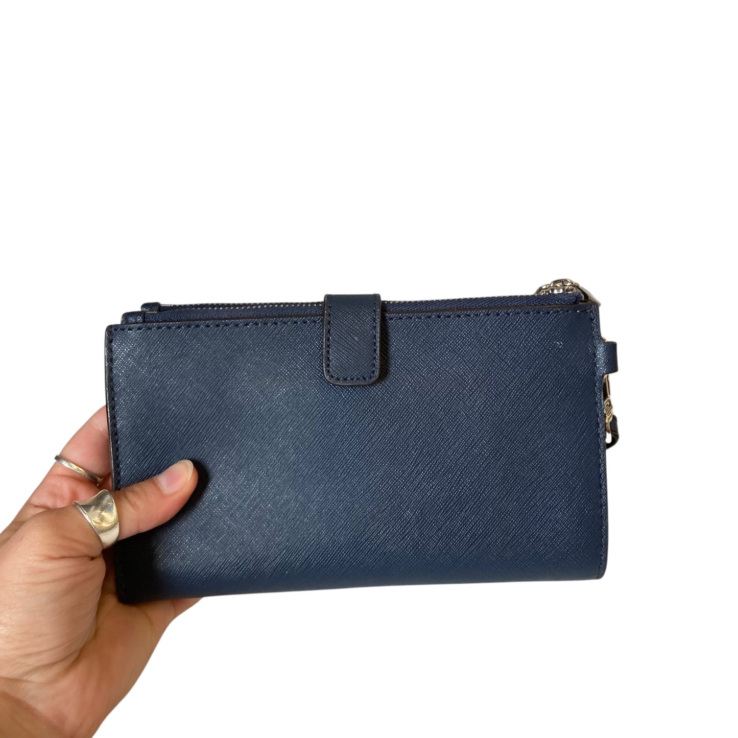 Wristlet Designer By Michael Kors In Blue, Size:Medium