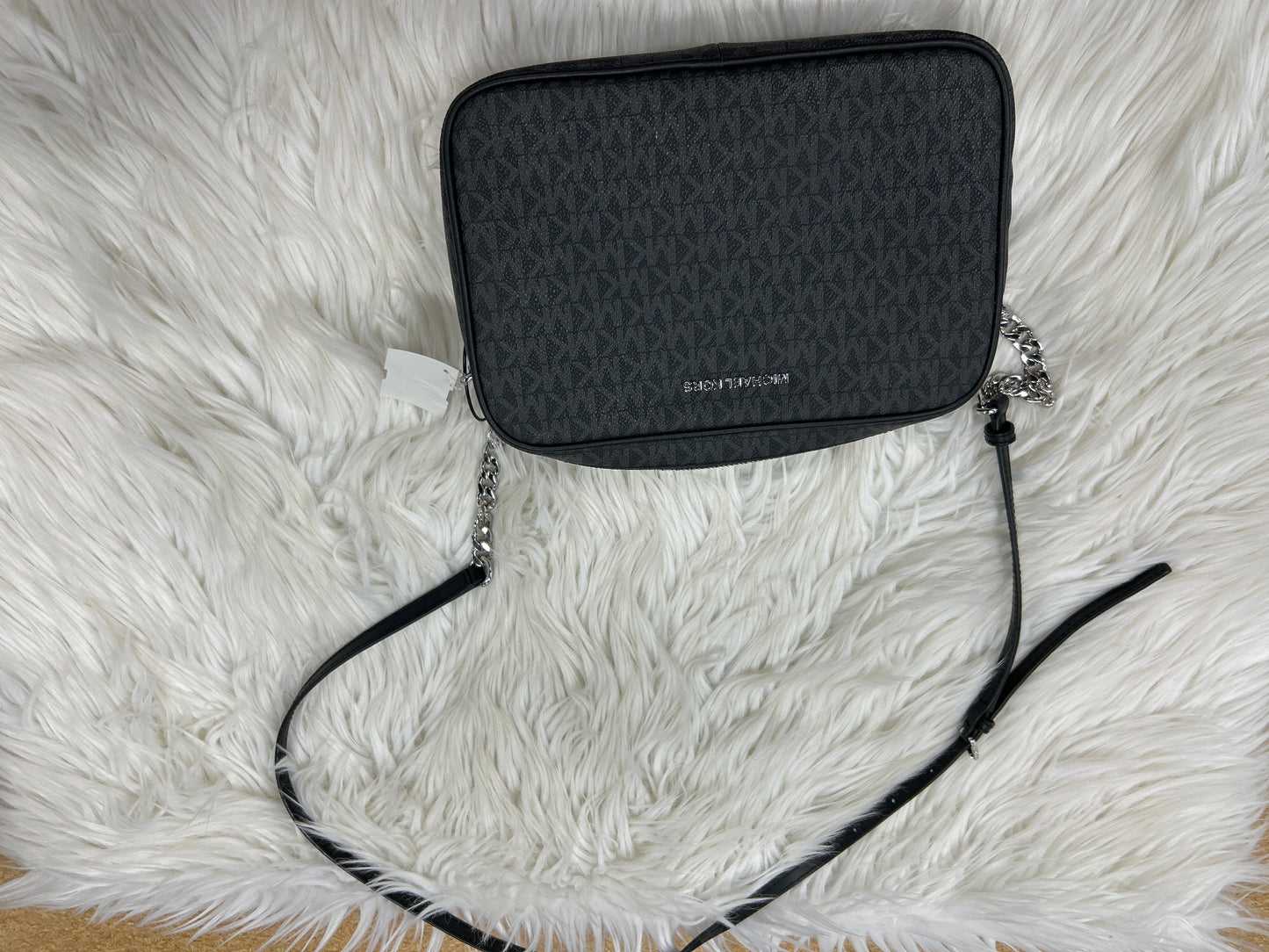 Crossbody Designer By Michael Kors In Black, Size:Medium