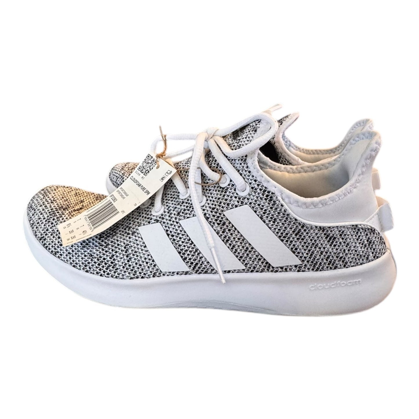 Shoes Athletic By Adidas In Black & White, Size:8.5