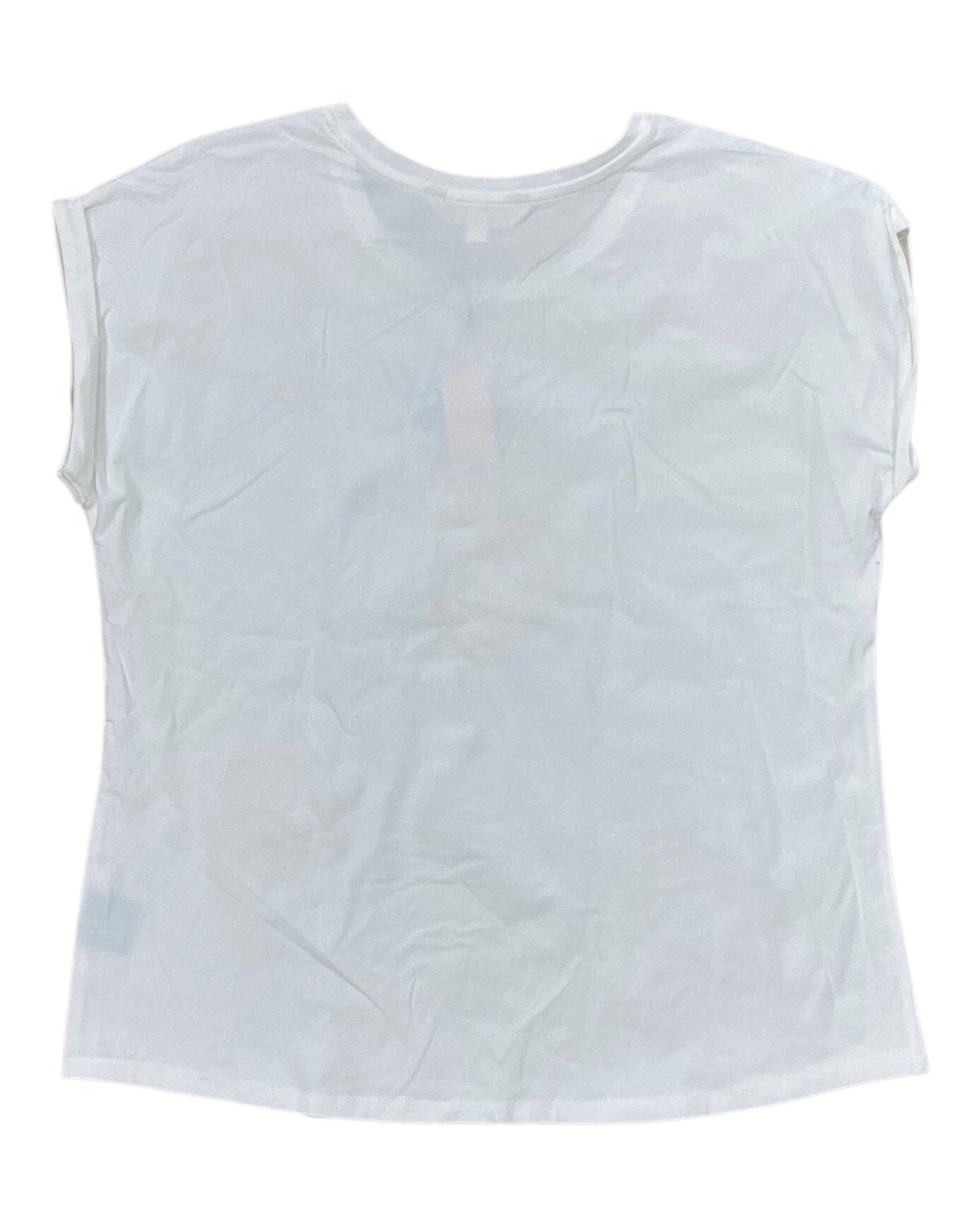 Top Ss By Clothes Mentor In White, Size:M