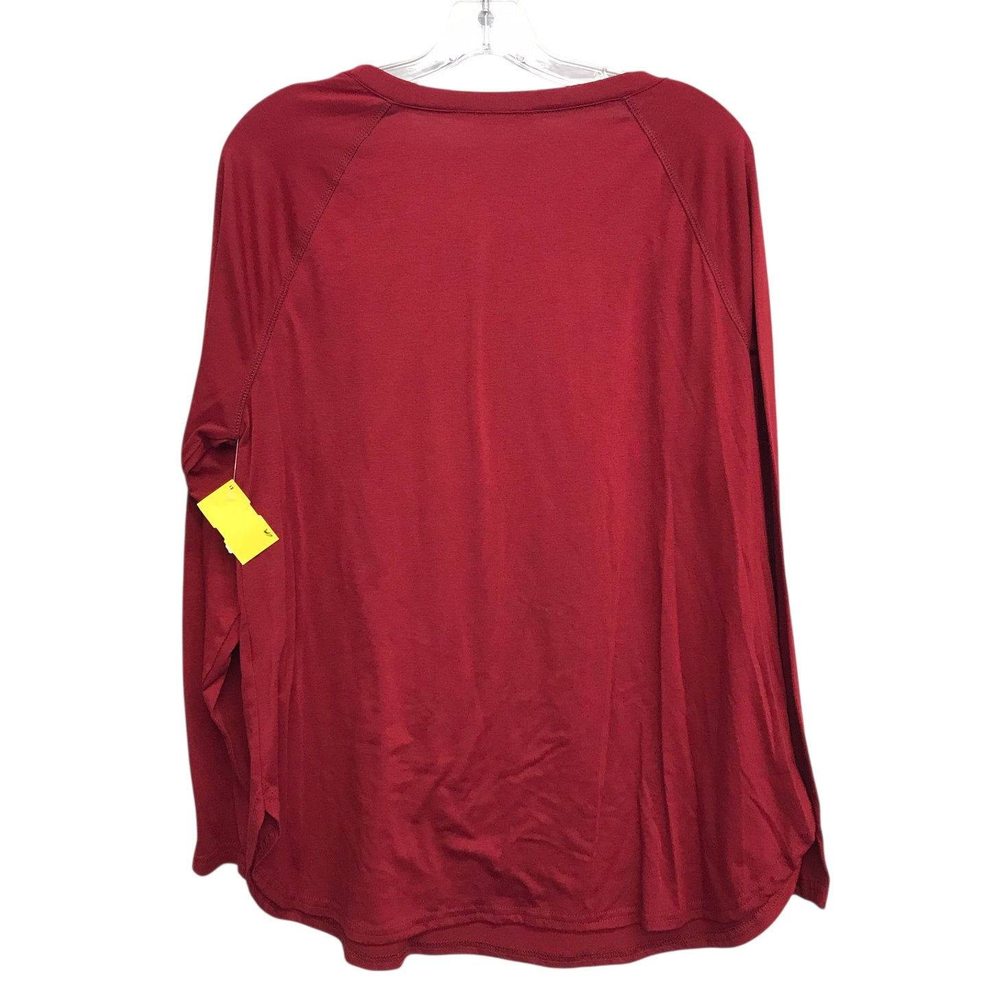 Top Ls Basic By New Choice In Red, Size:Xl
