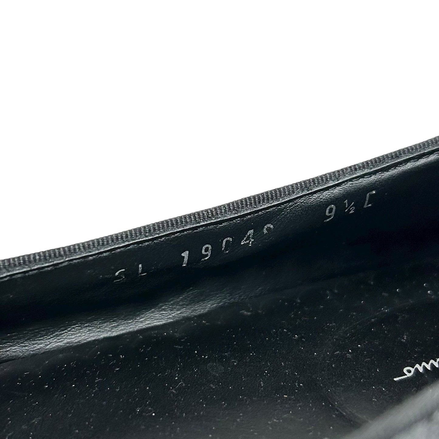 Shoes Luxury Designer By Ferragamo In Black, Size: 9.5