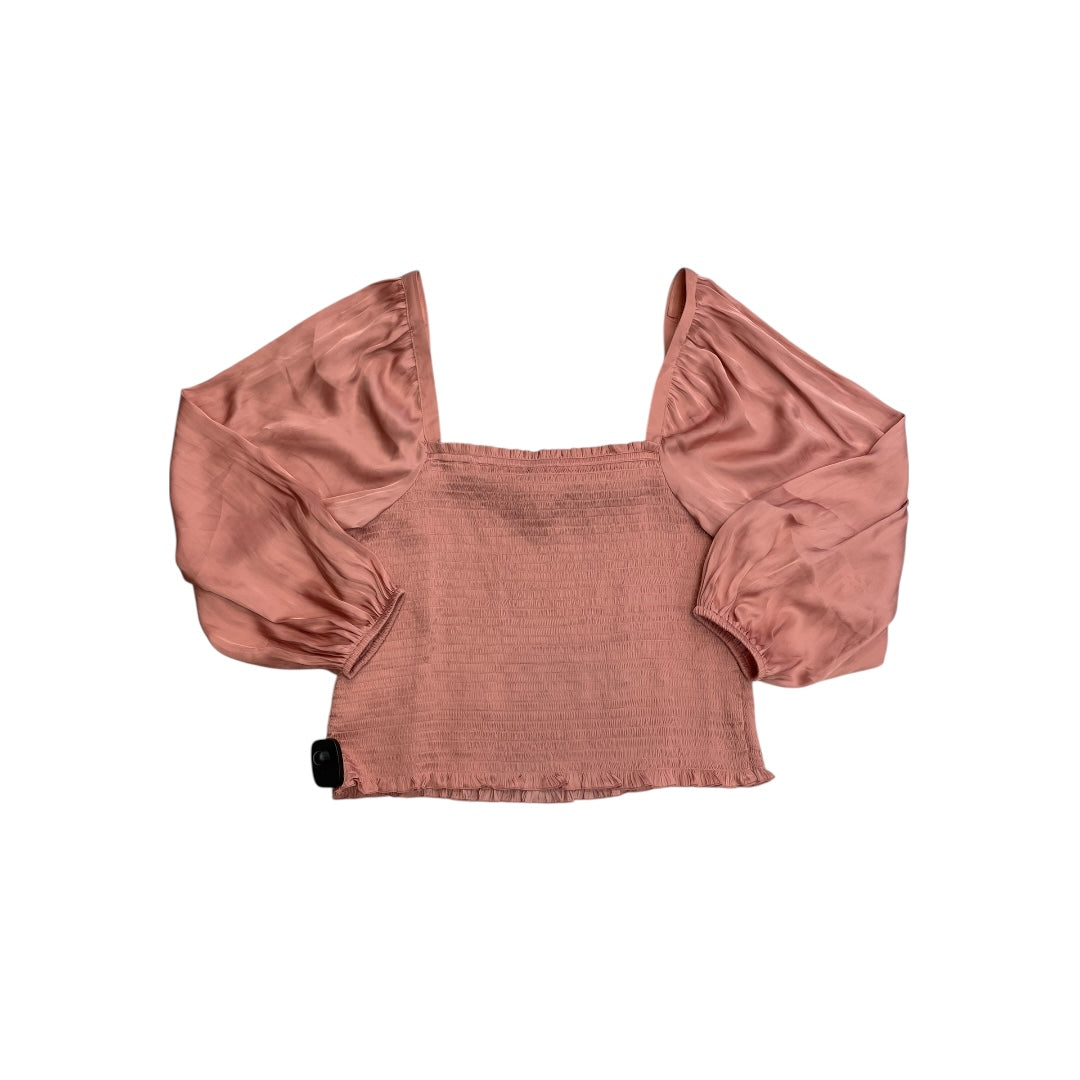 Top Ls By J. Crew In Rose Gold, Size:Xl