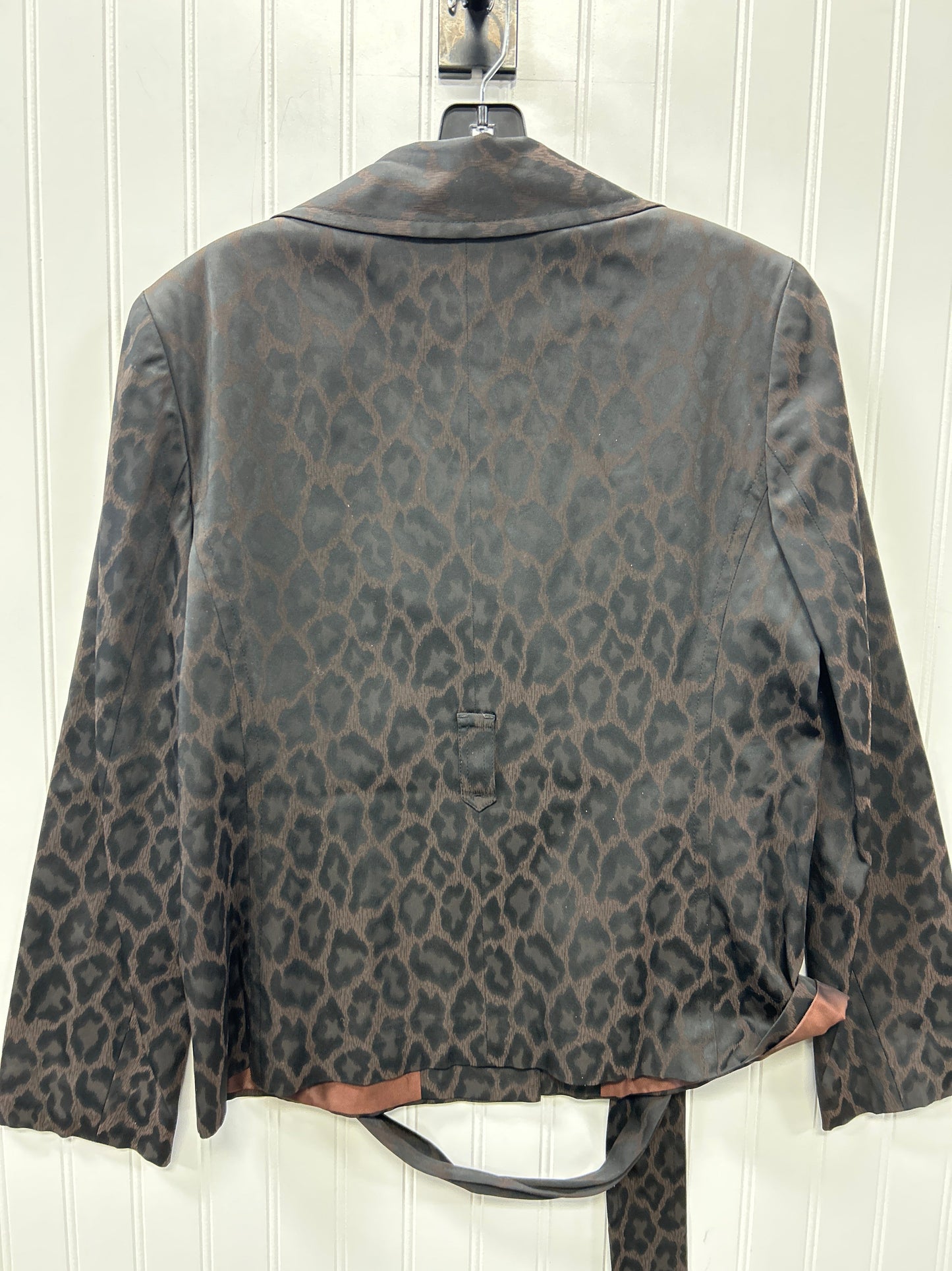 Blazer By Classiques Entier In Animal Print, Size:Mp