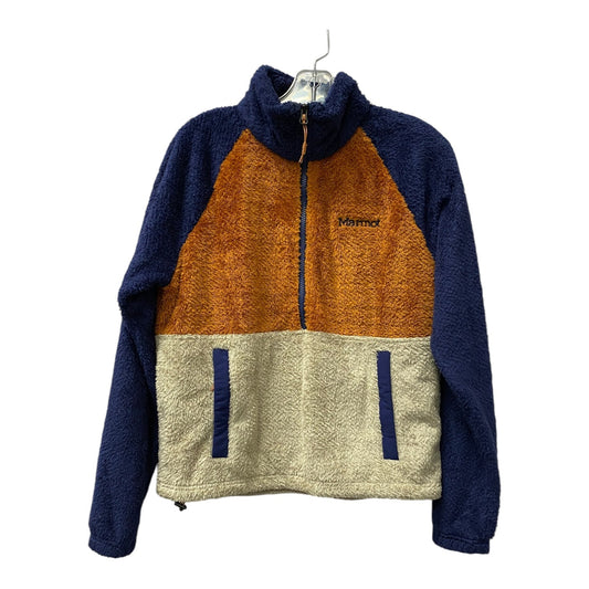 Athletic Fleece By Marmot In Blue & Orange, Size:S