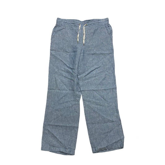 Pants Linen By L.L. Bean In Blue, Size:12