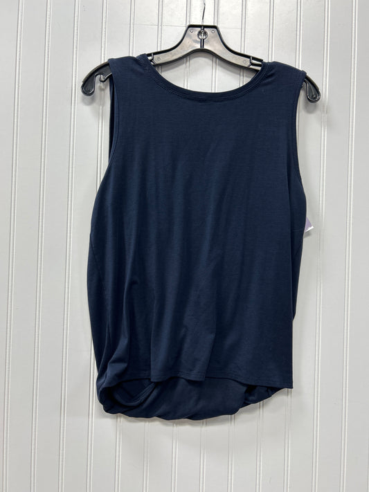 Athletic Tank Top By Athleta In Navy, Size:M