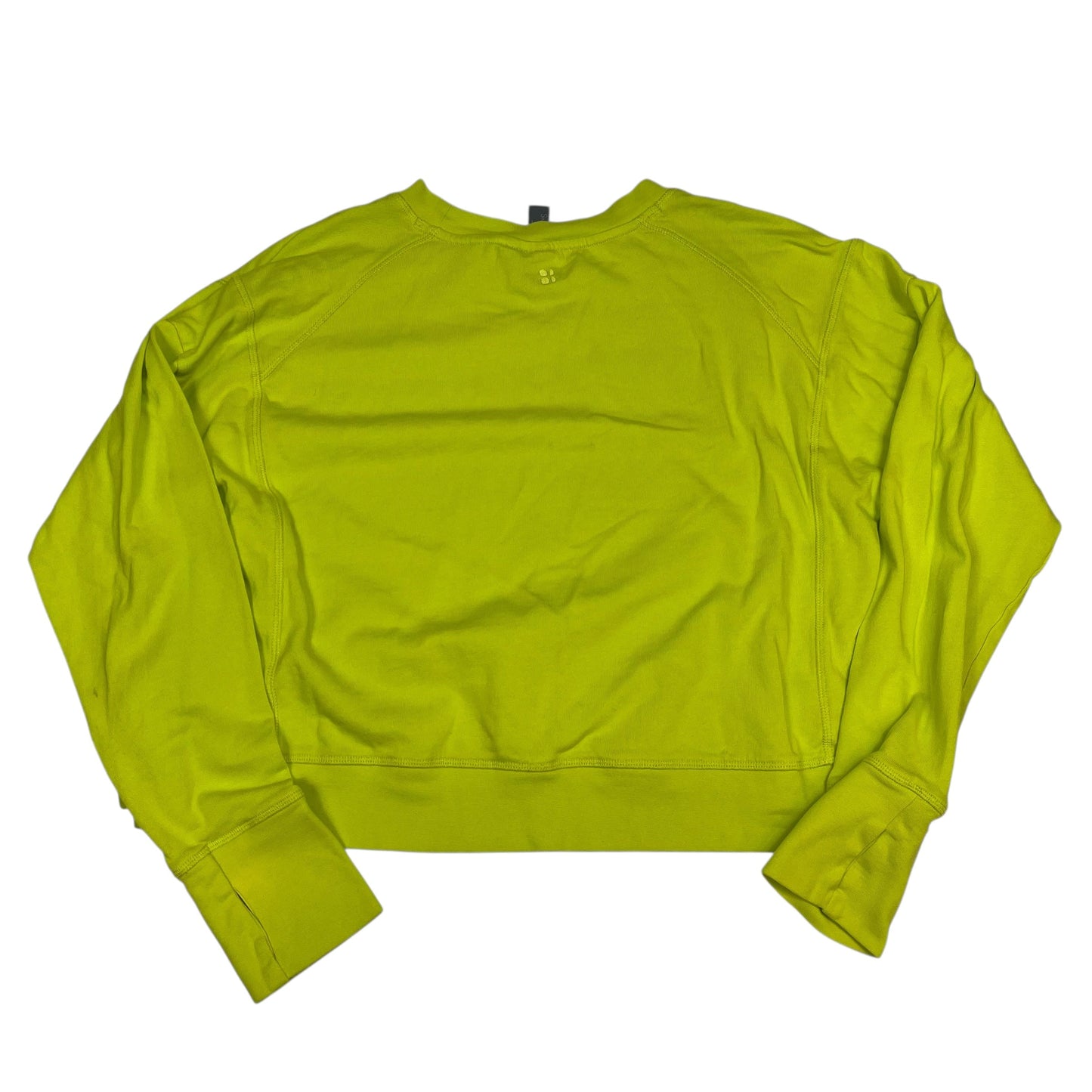 Athletic Top Ls Crewneck By Sweaty Betty In Green, Size:M