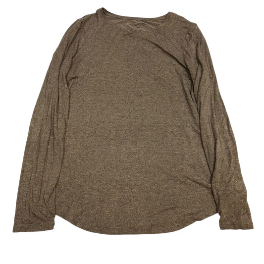 Top Ls Basic By Apt 9 In Brown, Size:M