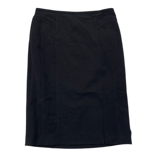 Skirt Midi By White House Black Market In Black, Size:8