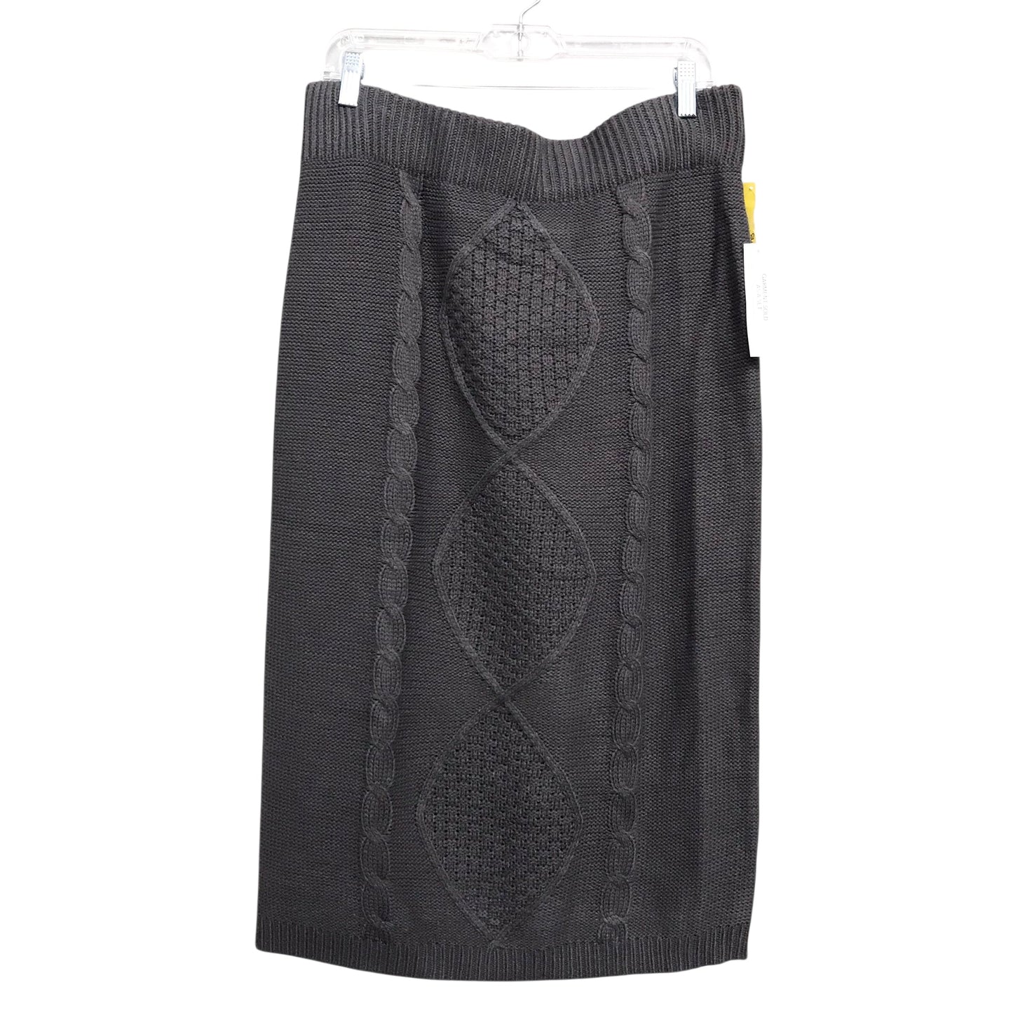 Skirt Midi By Venus In Grey, Size:1X