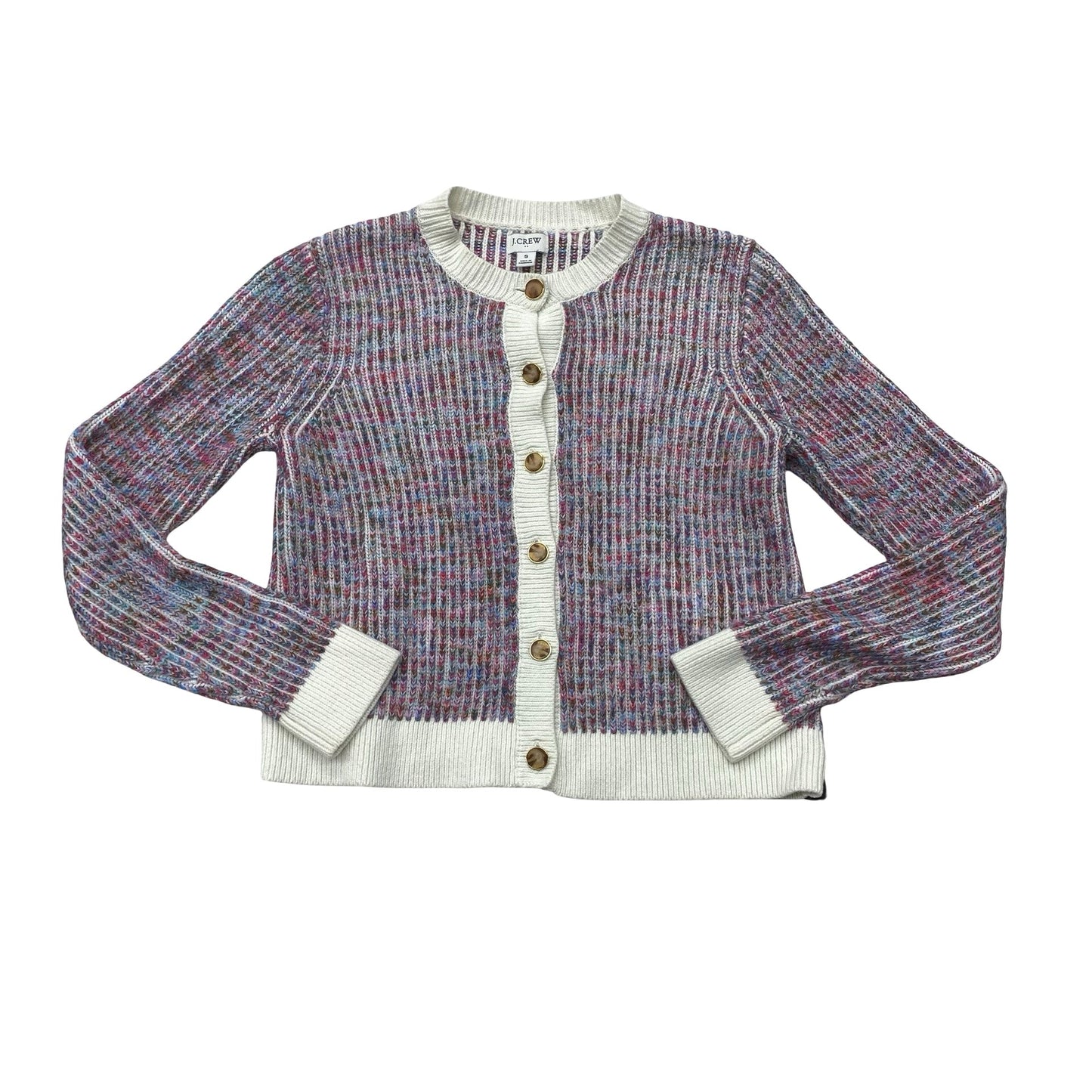 Sweater Cardigan By J. Crew In Multi, Size:S