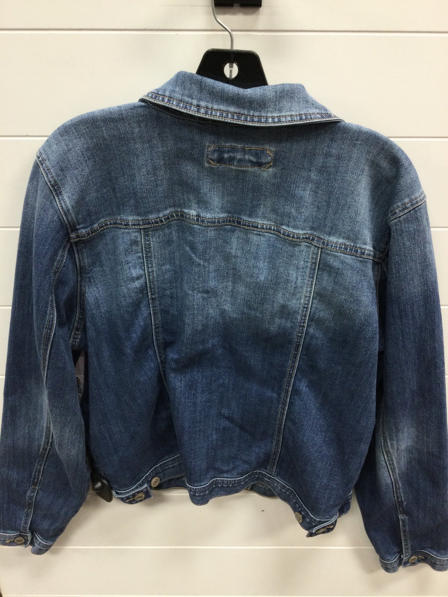 Jacket Denim By Maurices In Blue Denim, Size:1X