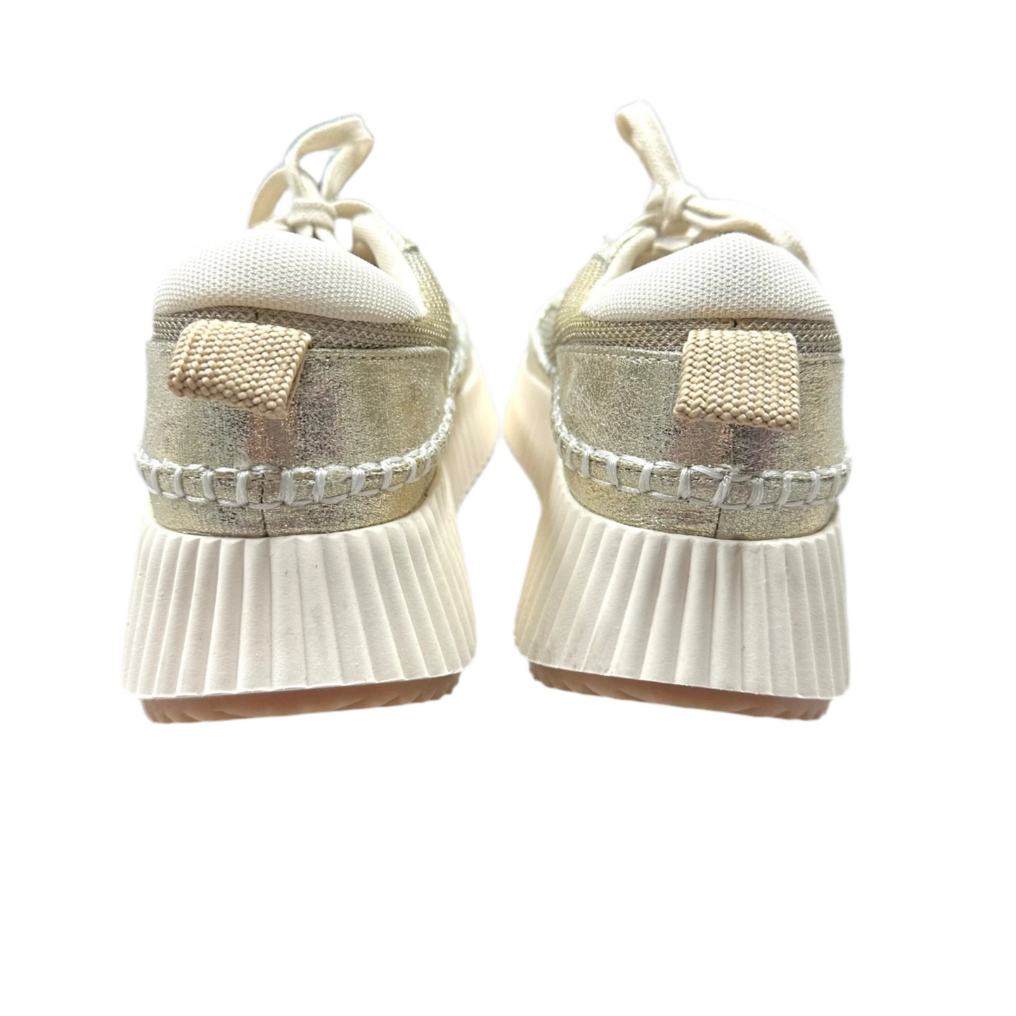 Shoes Sneakers By Dolce Vita In Gold, Size: 7.5