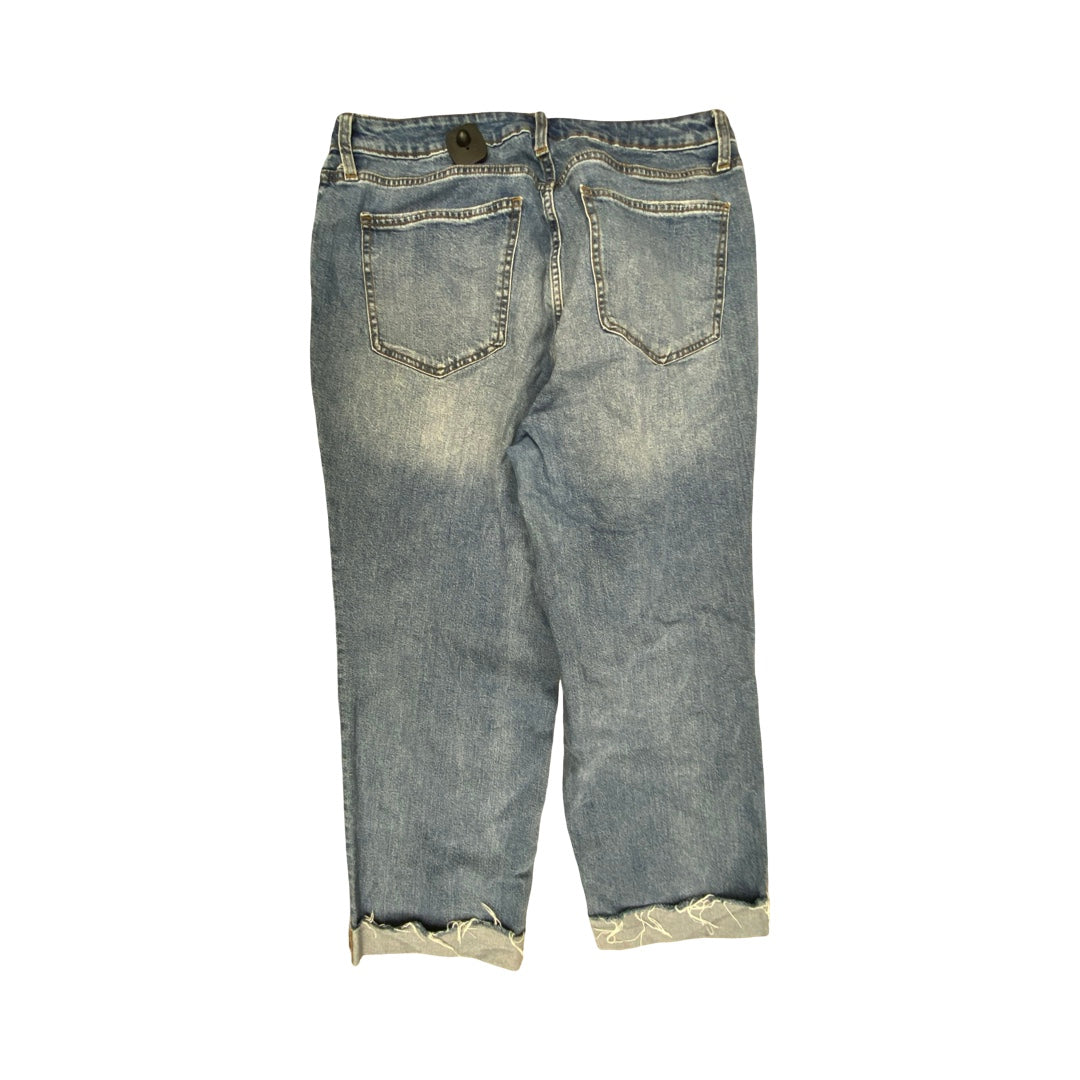 Jeans Straight By Universal Thread In Blue Denim, Size:18