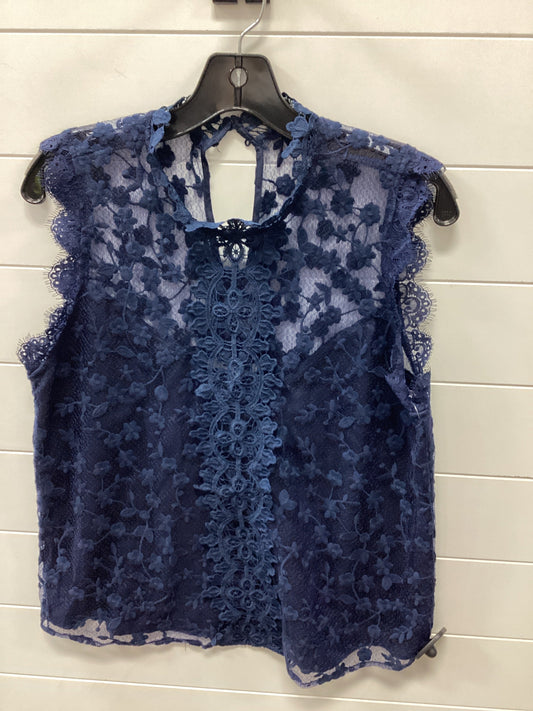 Top Sleeveless By Bb Dakota In Navy, Size:M