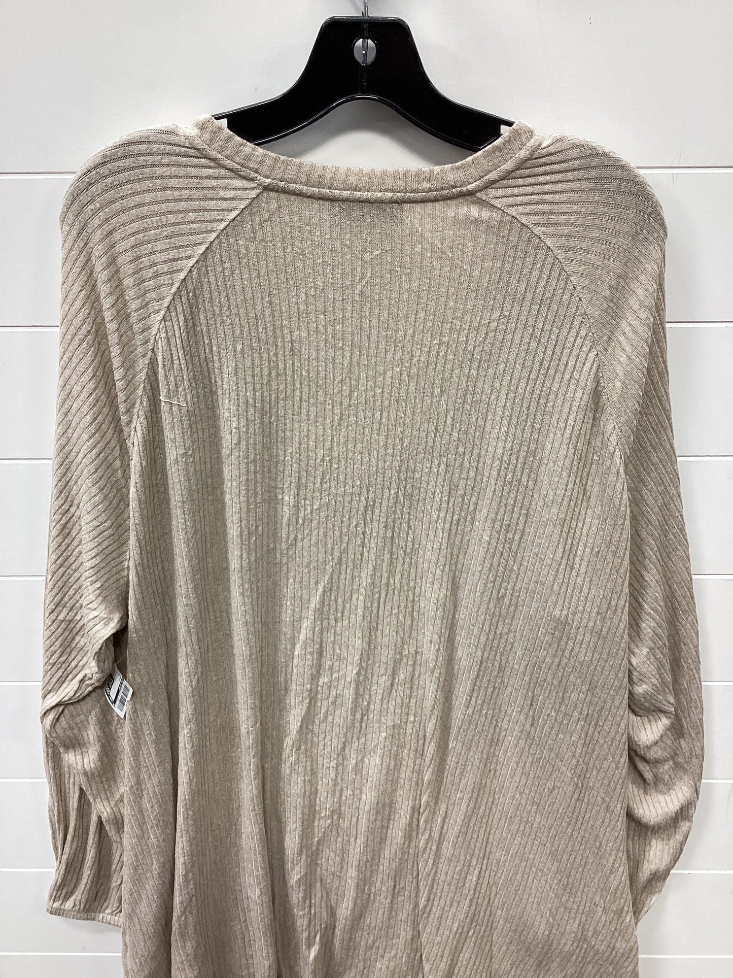 Top Ls By Lane Bryant In Tan, Size:3X