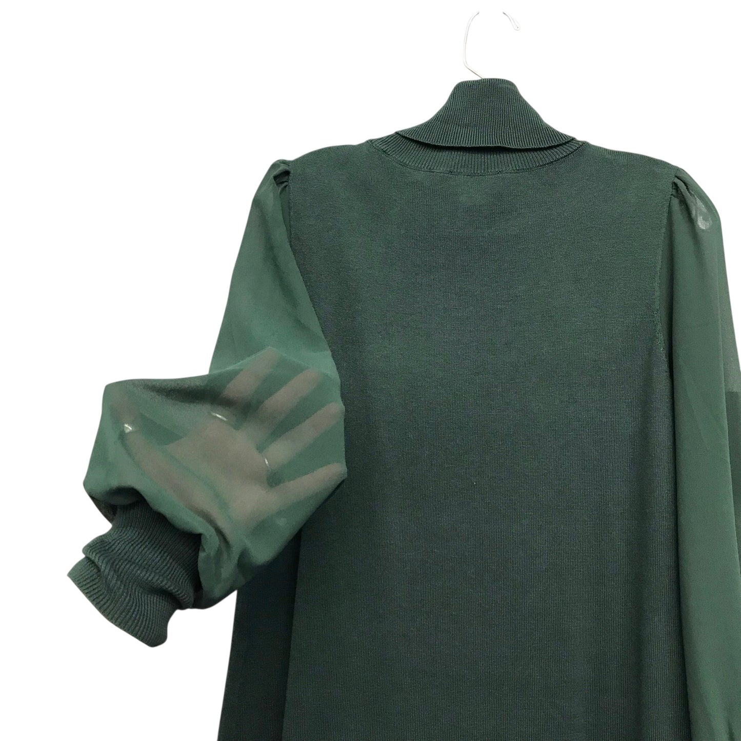 Dress Sweater By Belle By Kim Gravel In Green, Size:S