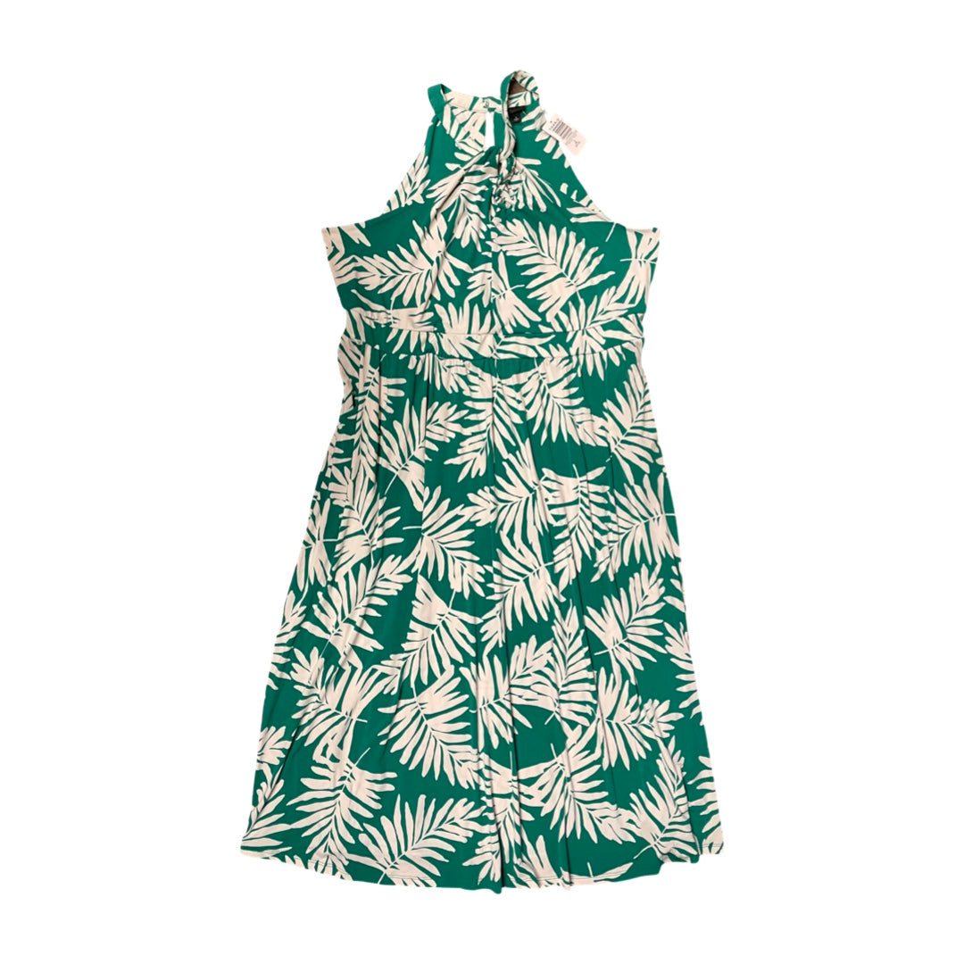 Dress Casual Maxi By Torrid In Green & White, Size:3