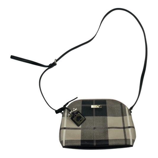 Crossbody Designer By Kate Spade In Plaid Pattern, Size:Small