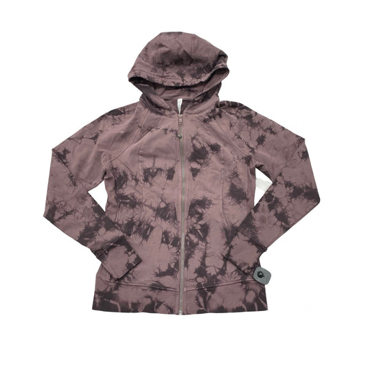 Athletic Jacket By Lululemon In Multi, Size:10