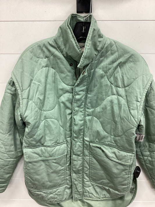 Jacket Puffer & Quilted By Universal Thread In Green, Size:S