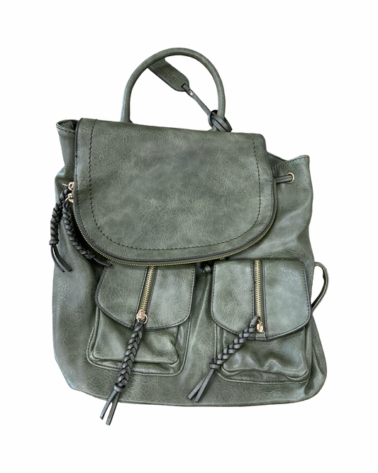Backpack By Sole Society In Green, Size:Large