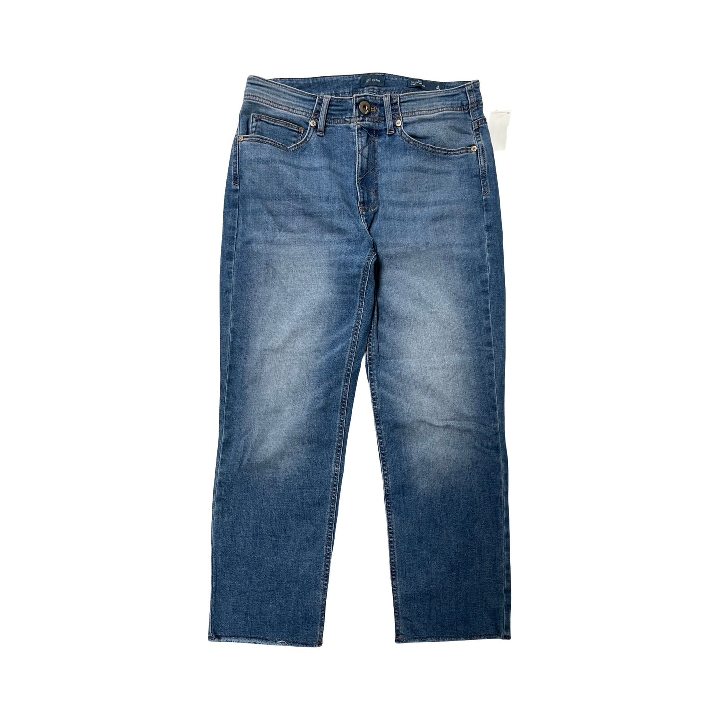 Jeans Cropped By J. Jill In Blue Denim, Size:4
