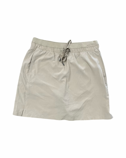 Athletic Skort By Green Tea In Tan, Size:M