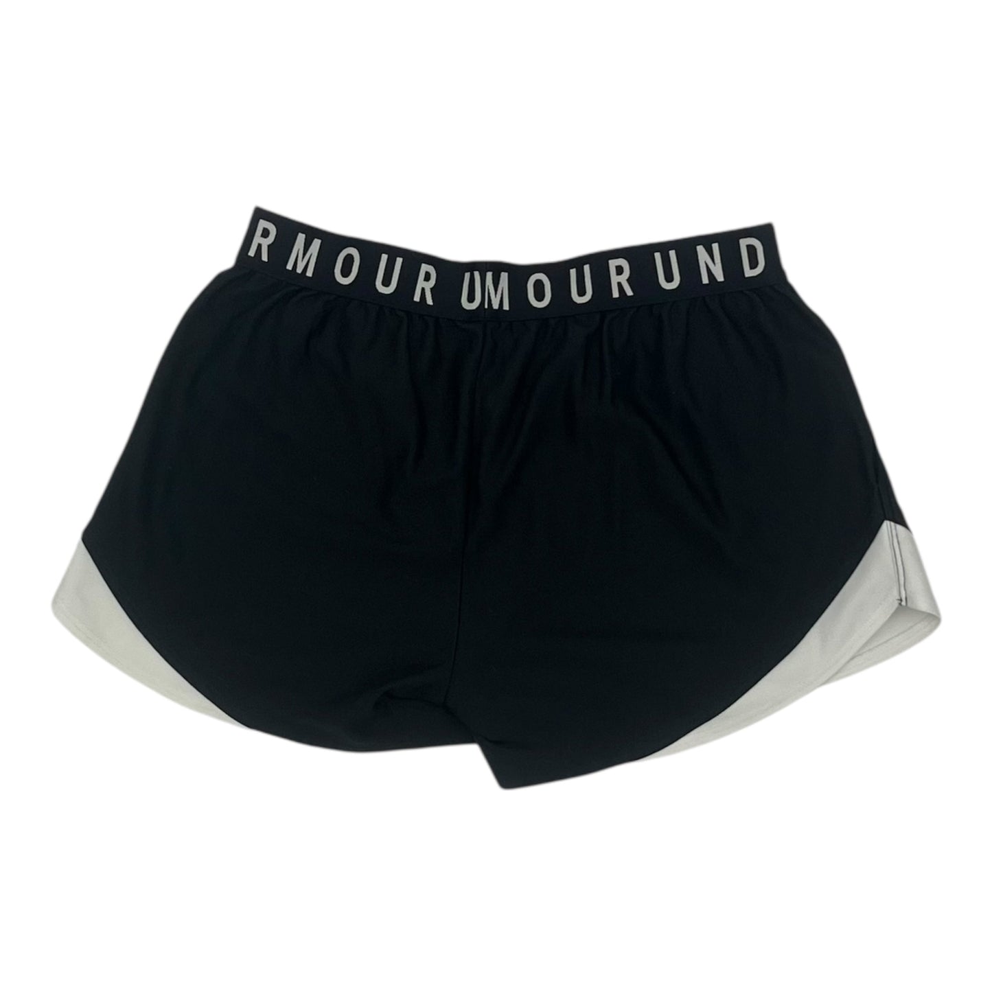 Athletic Shorts By Under Armour In Black & White, Size:M