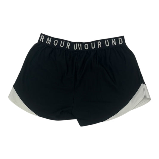 Athletic Shorts By Under Armour In Black & White, Size:M