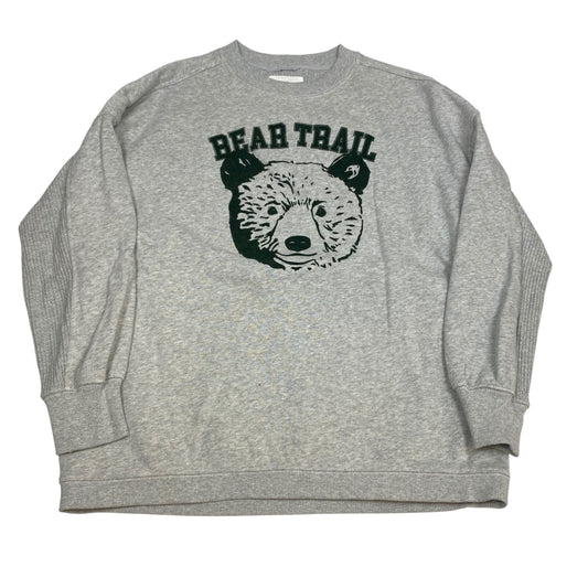 Sweatshirt Crewneck By Aerie In Grey, Size:S