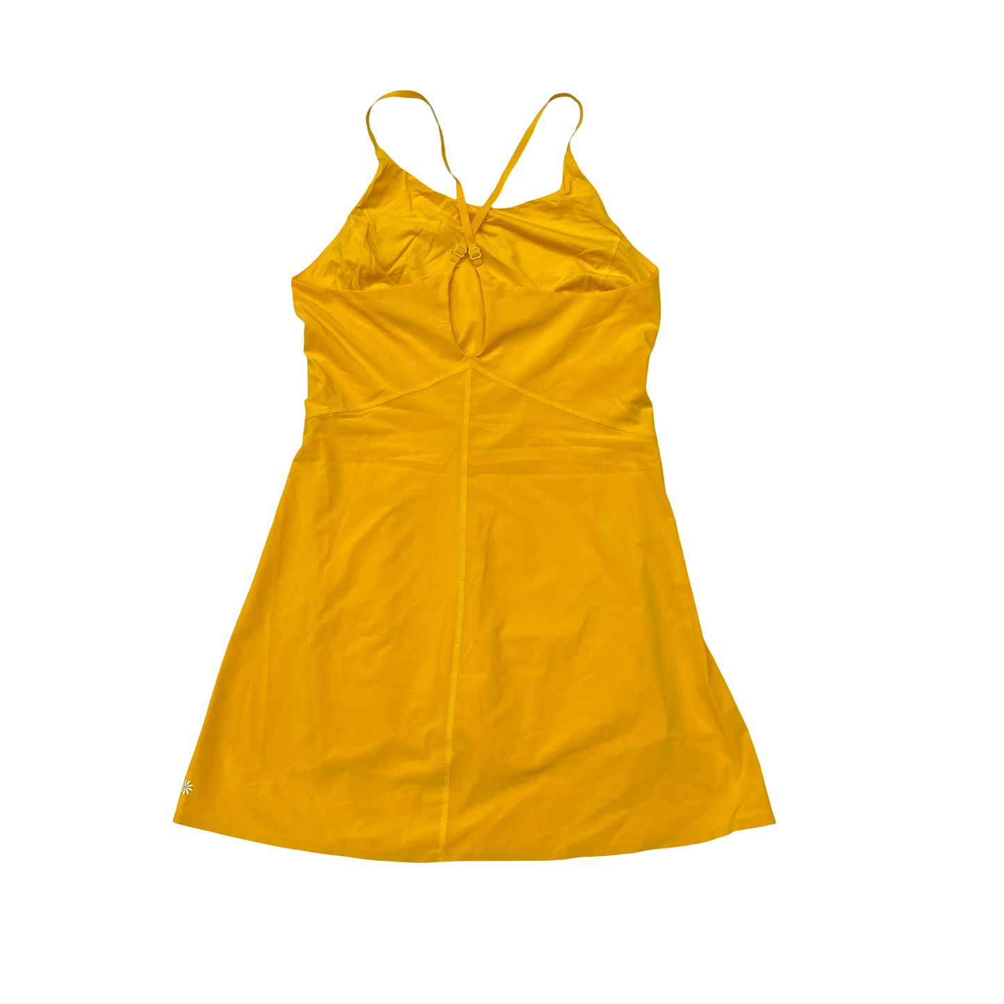Athletic Dress By Athleta In Gold, Size:S