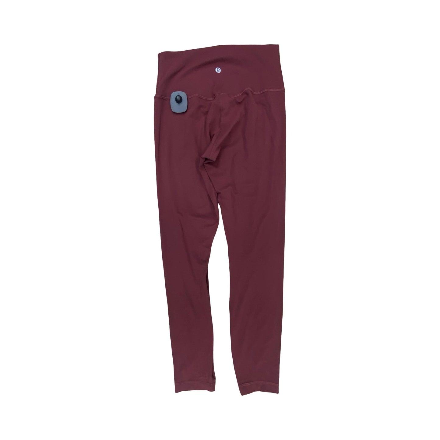 Athletic Leggings By Lululemon In Maroon, Size:6