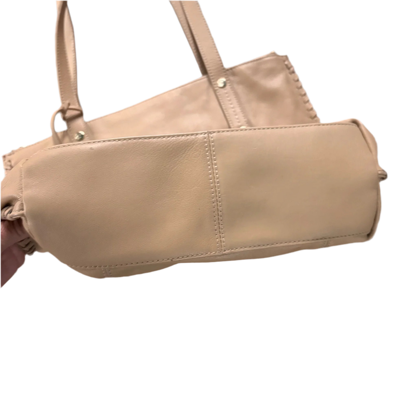 Handbag Leather By Tommy Bahama, Size: Medium