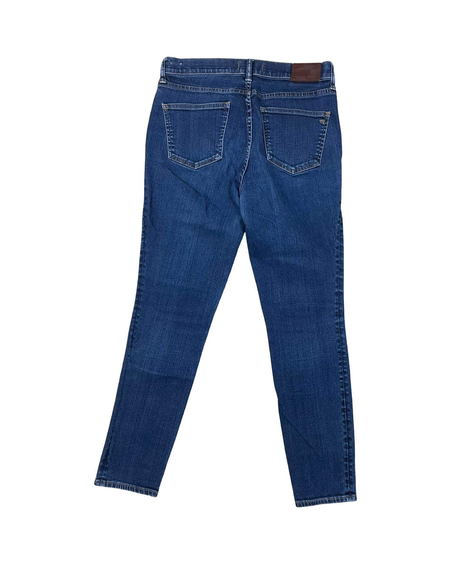 Jeans Skinny By Madewell In Blue Denim, Size:8