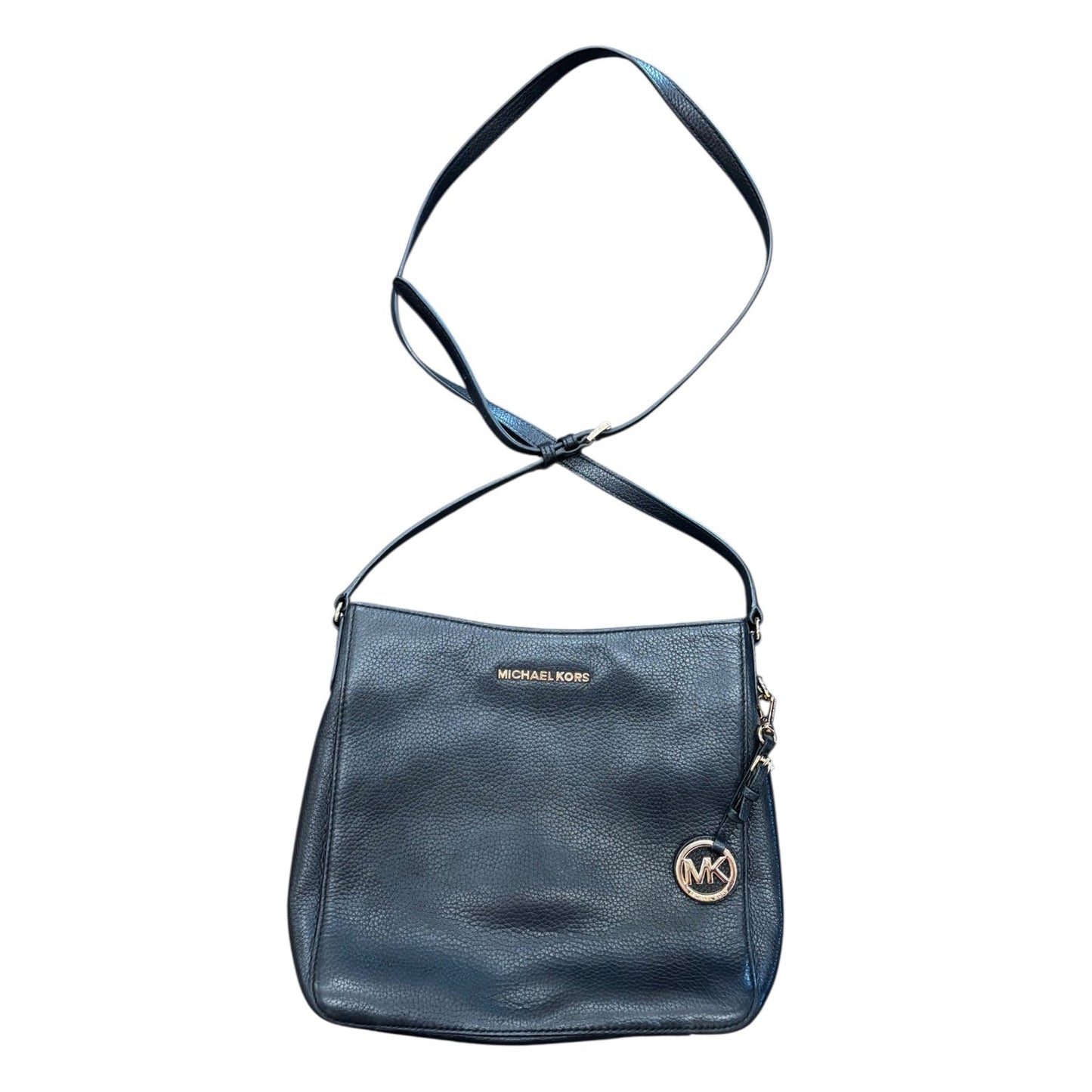 Crossbody Designer By Michael Kors In Black, Size:Large