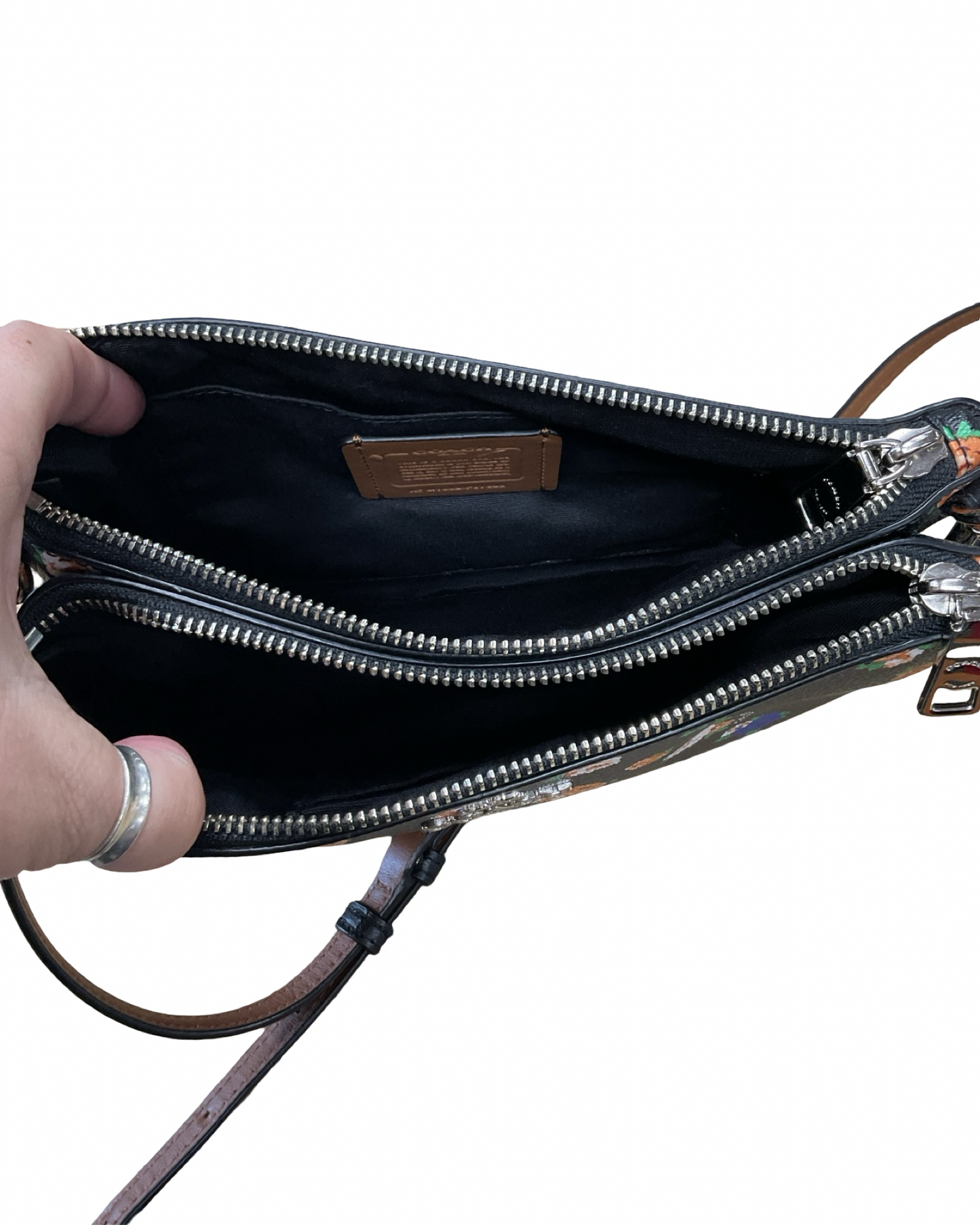 Crossbody Designer By Coach In Black, Size:Small