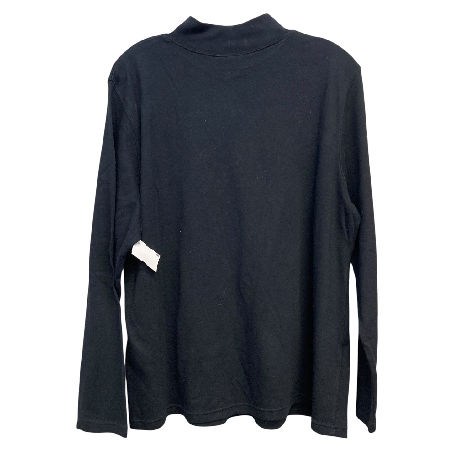 Top Ls By Karen Scott In Black, Size:1X