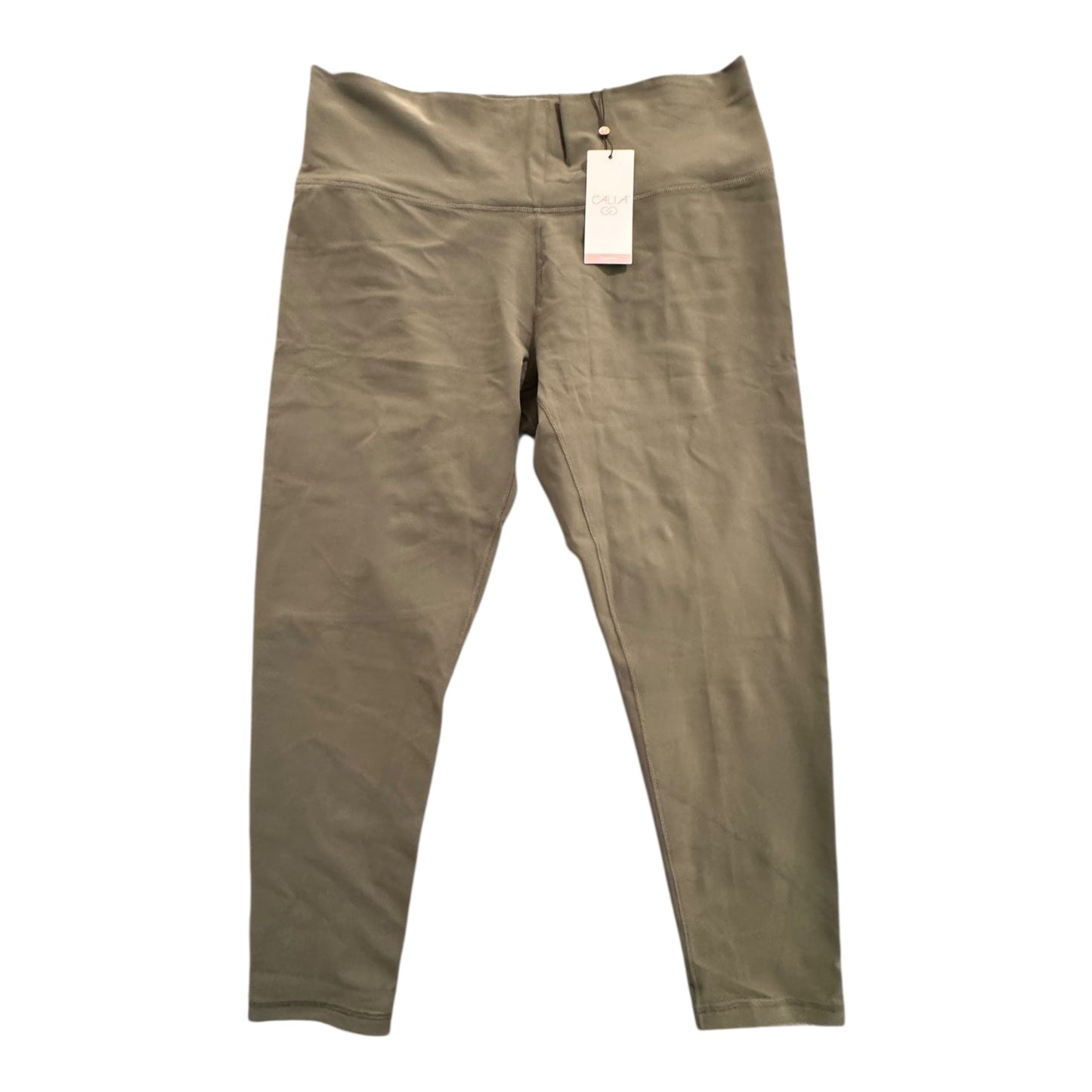 Athletic Leggings By Calia In Green, Size:Xxl