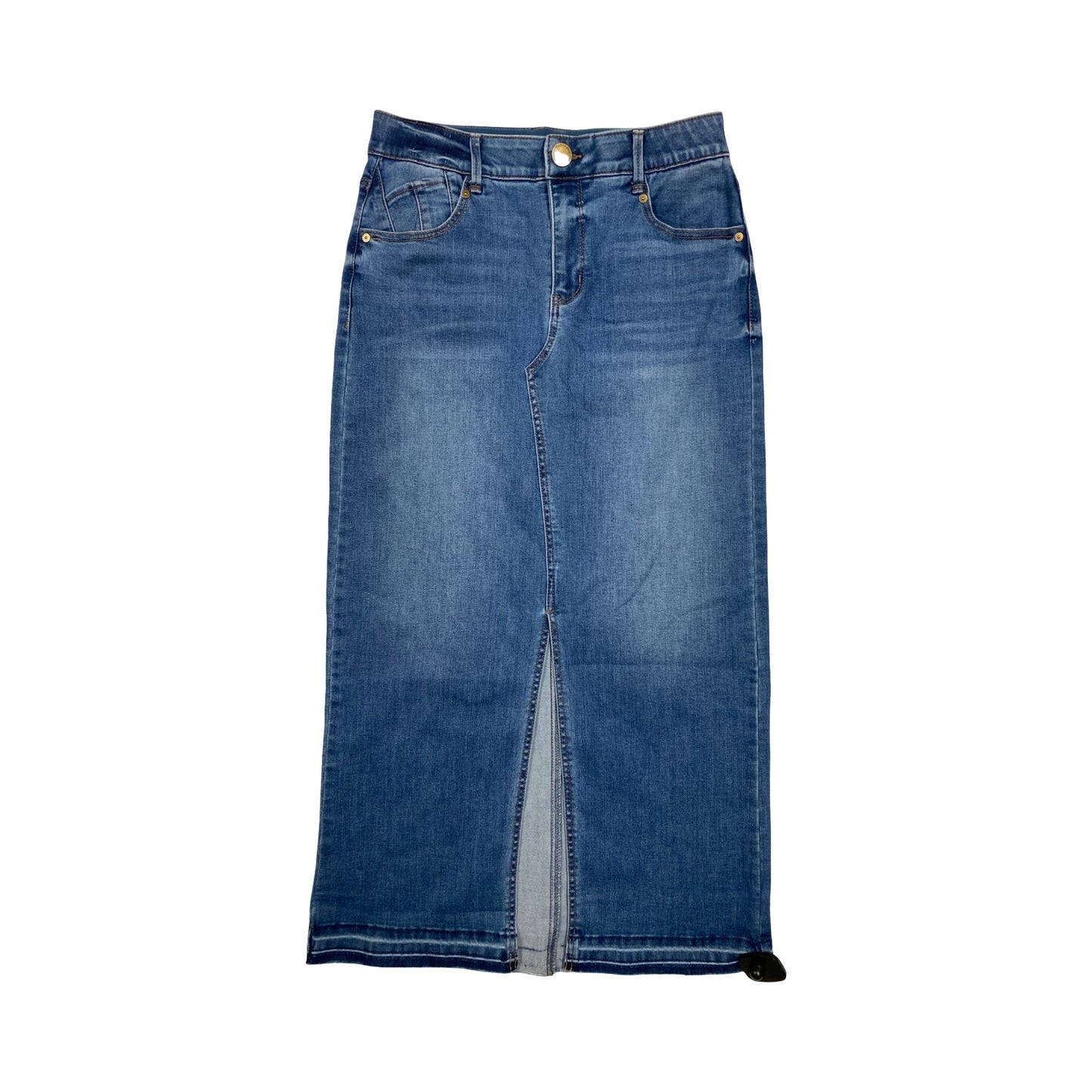 Skirt Maxi By Democracy In Blue Denim, Size:6