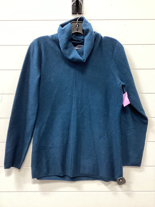 Top Ls By Calvin Klein In Blue, Size:L
