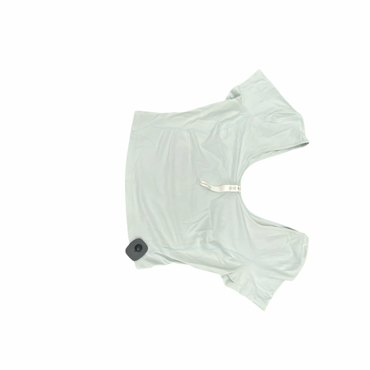 Athletic Top Ss By Lululemon In Blue, Size:10