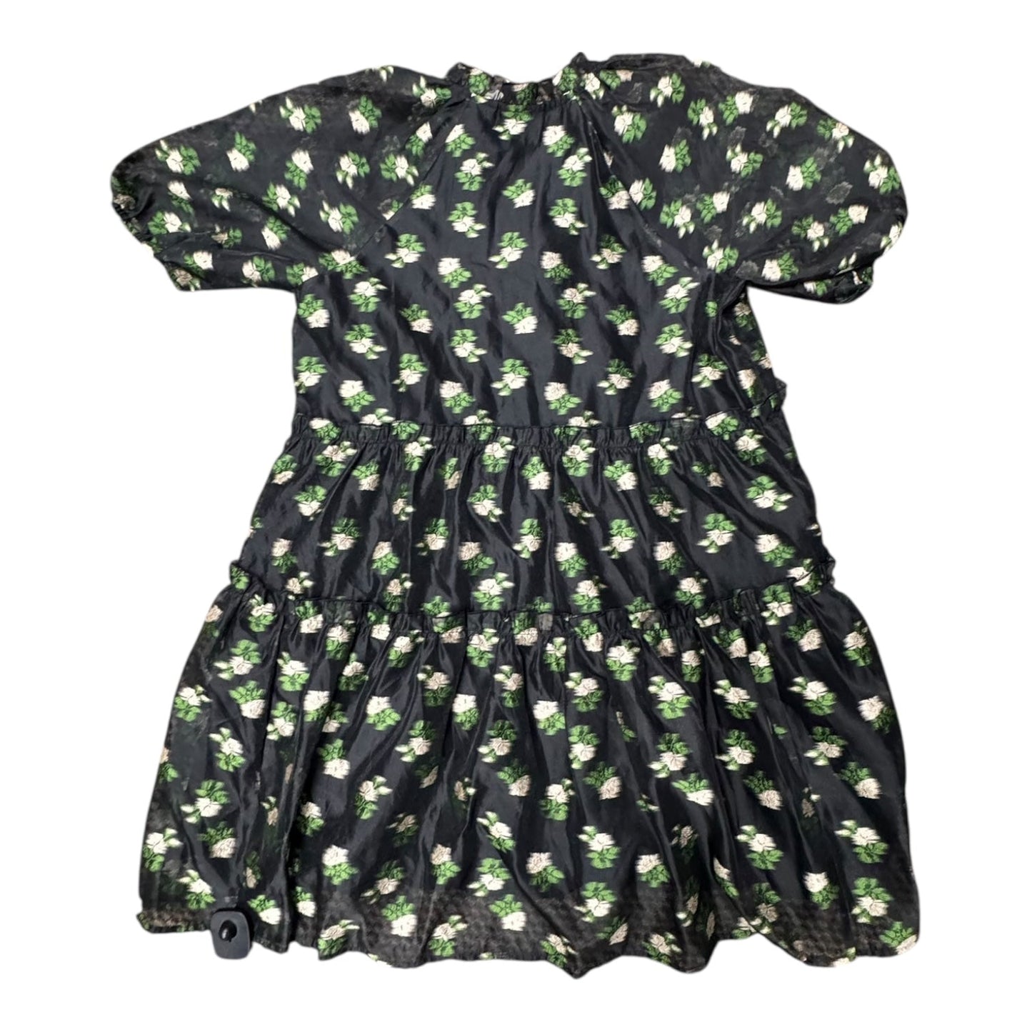 Dress Party Short By Maeve In Black & Green, Size:M
