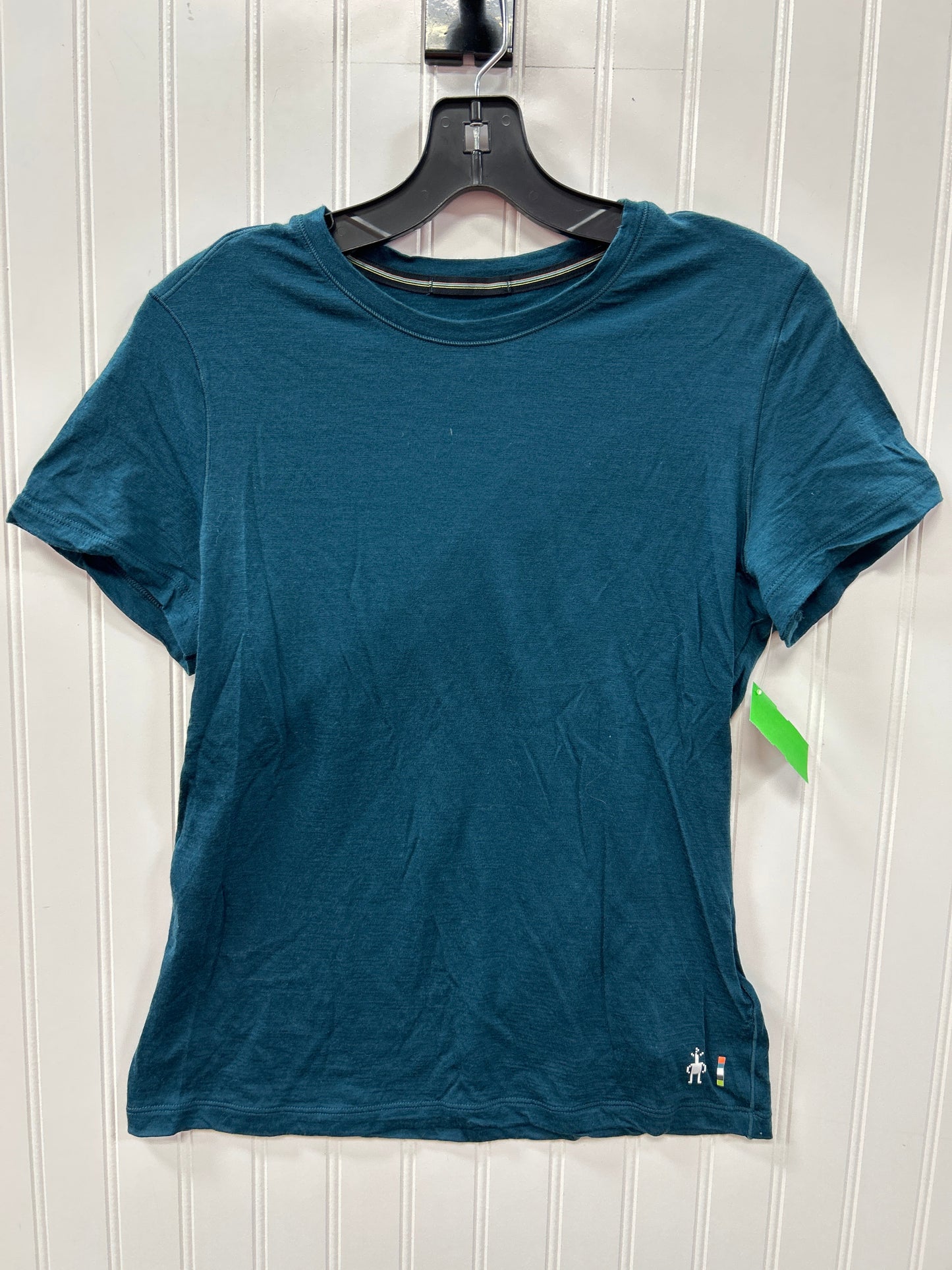 Top Ss By Smartwool In Teal, Size:M
