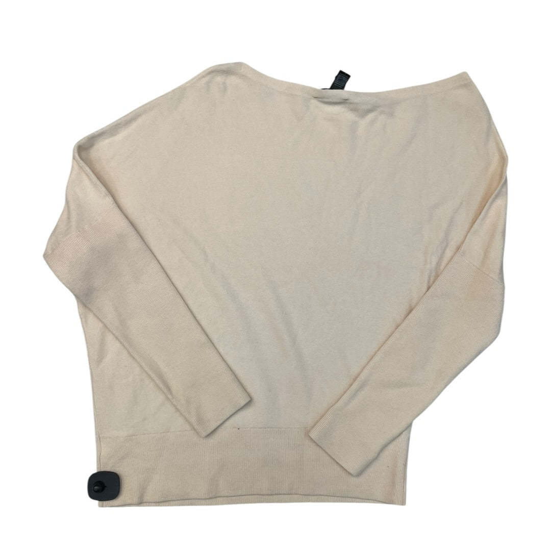 Sweater By Express In Cream, Size:L