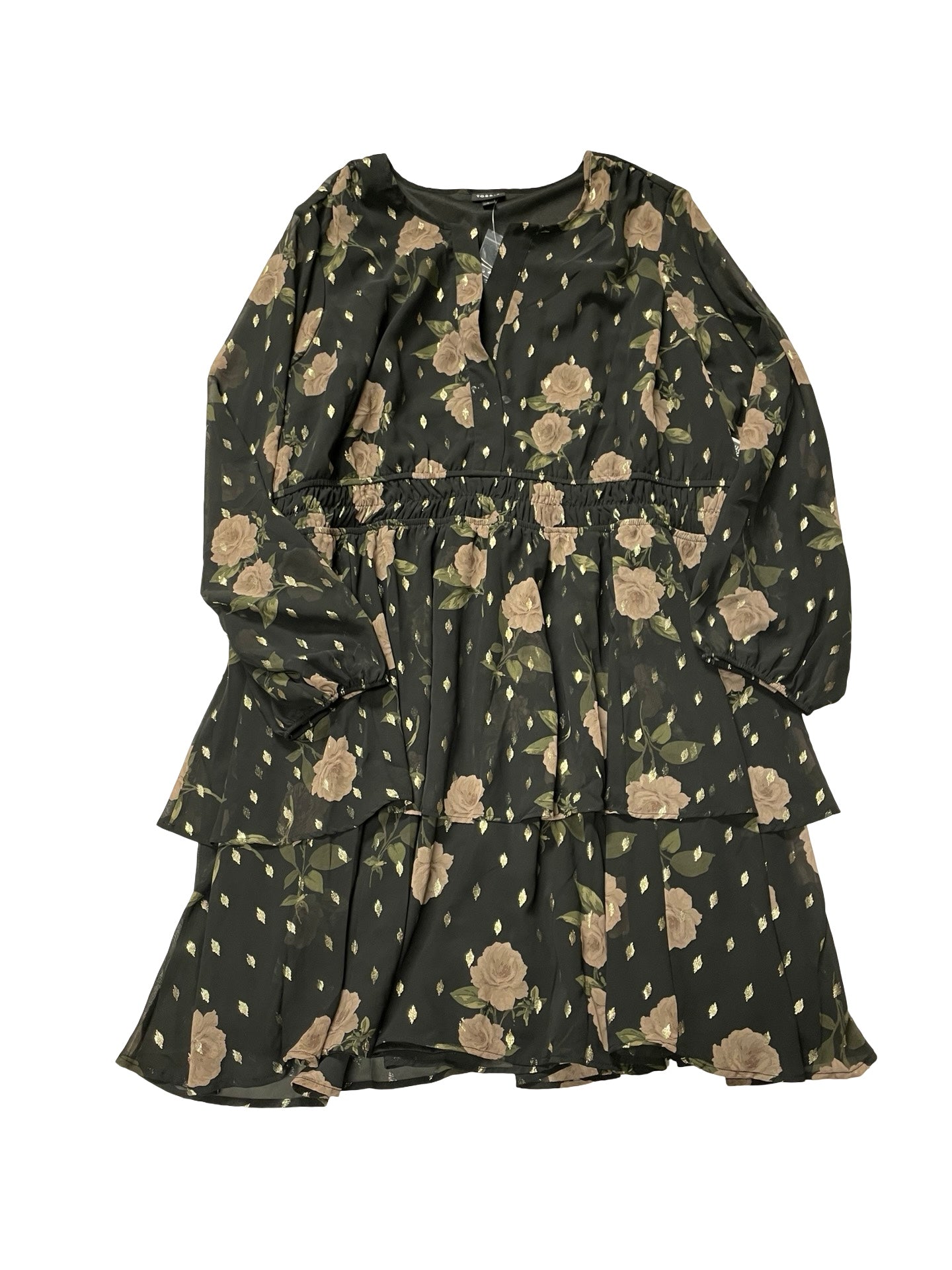 Dress Casual Midi By Torrid In Multi, Size:3