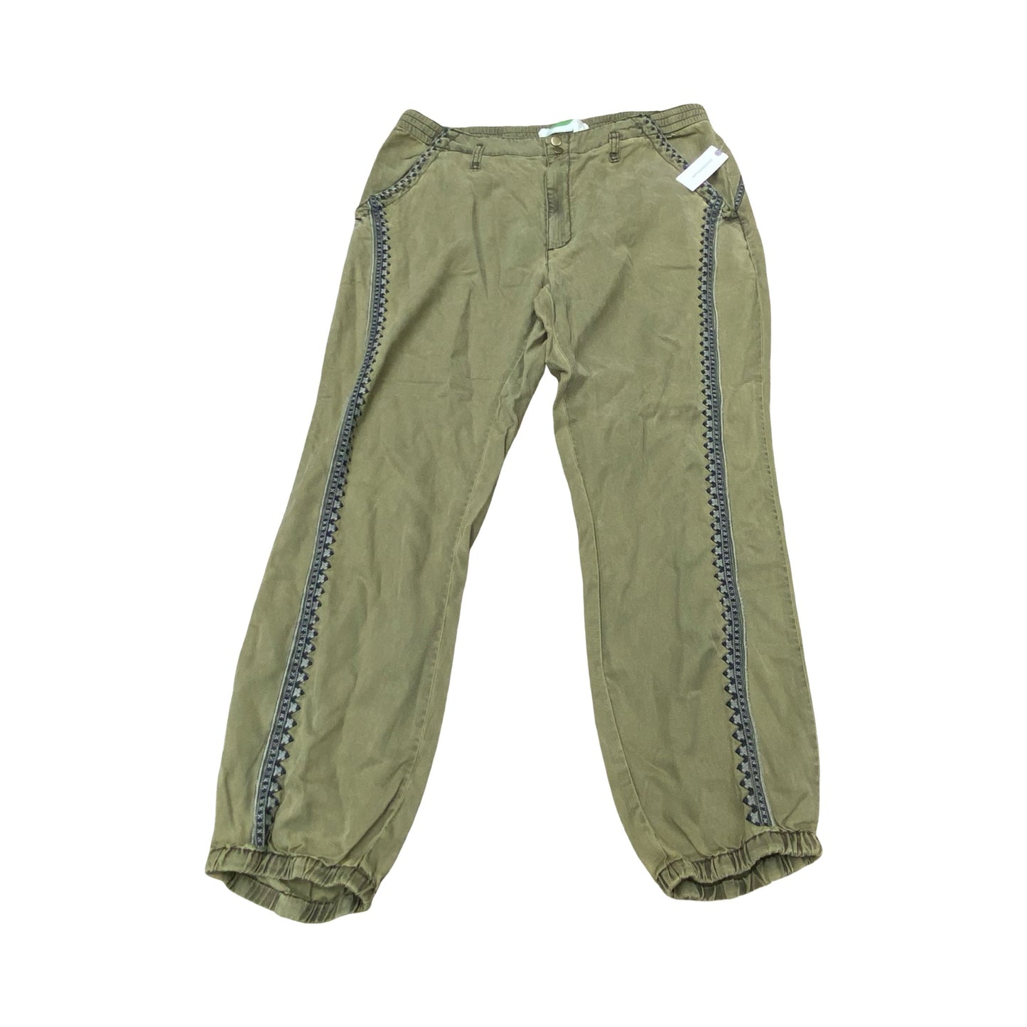 Pants Joggers By Anthropologie In Green, Size:L
