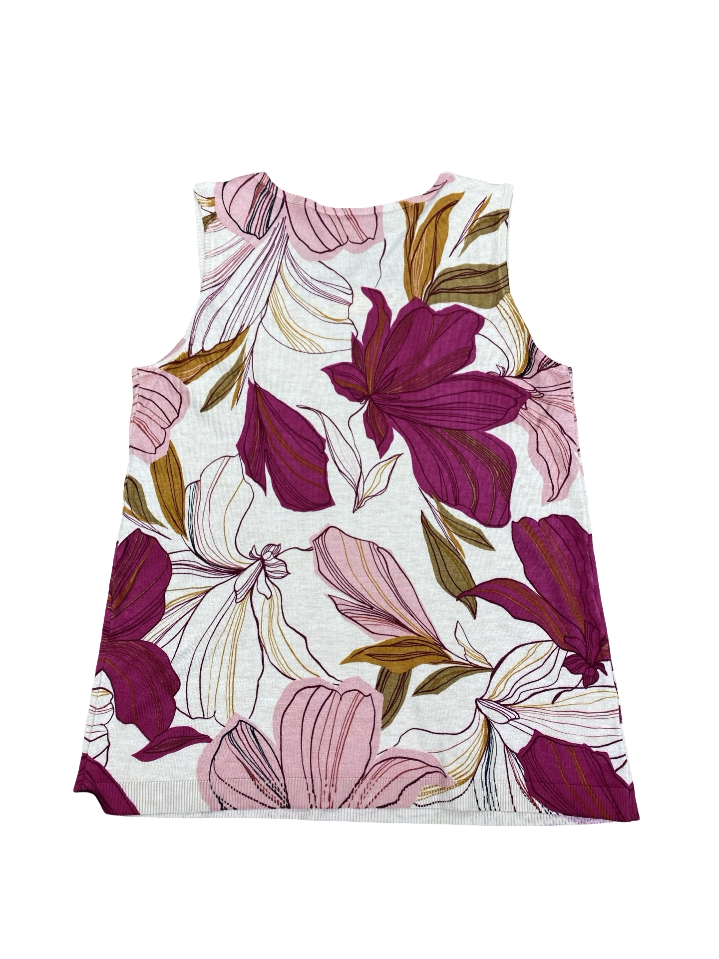 Top Sleeveless By Chicos In Multi, Size:S