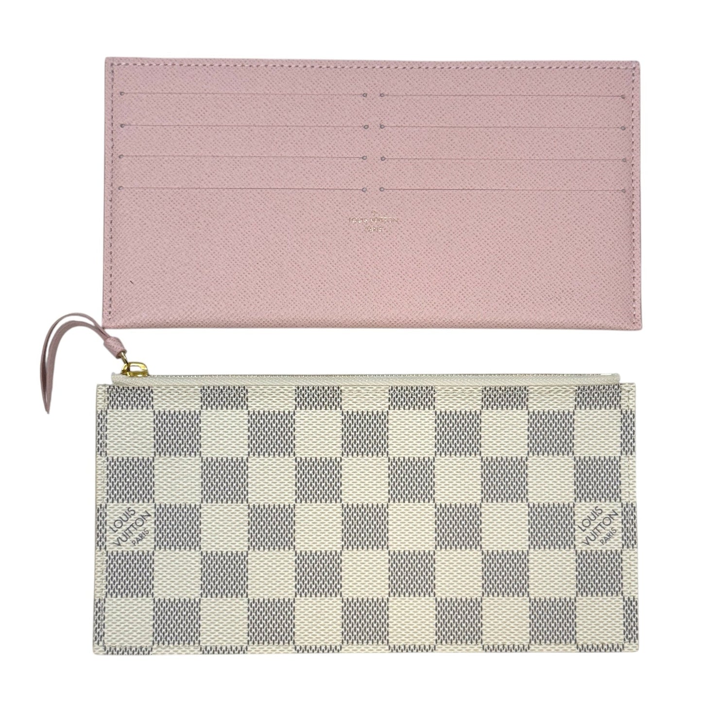 Pochette Félicie In Damier Azur Canvas Luxury Designer By Louis Vuitton, Size: Small